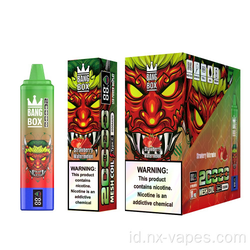 E rokok bang box 20000 puffs vape sekali pakai